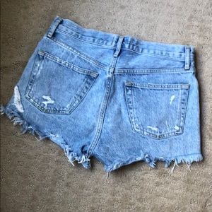 AgoldE Parker denim cut off
